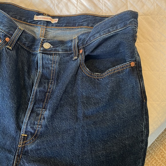 Levi’s Ribcage Straight Ankle Jeans - 33 - Picture 8 of 9